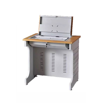 翻转电脑桌职教培训桌单人位/张