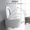 箭牌(ARROW)壁挂式马桶 嵌入墙排家用隐藏水箱悬挂式坐便器AE2001H套装