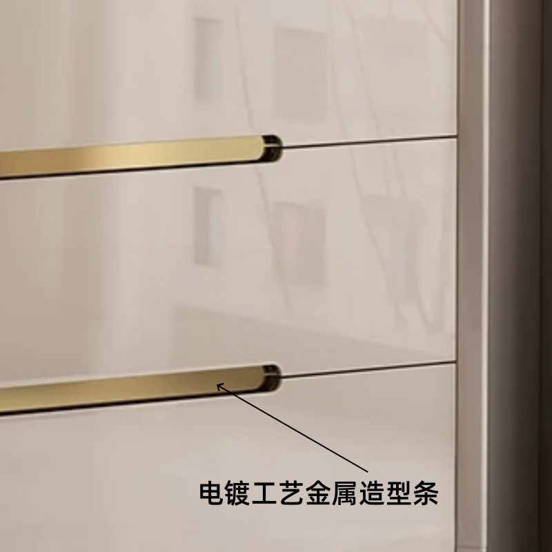 铭思达斗柜六斗120cm个高清大图