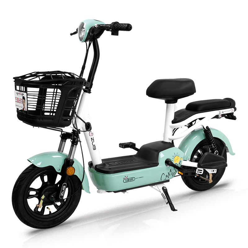 五星钻豹电动车新国标电动自行车小甜心1048v小型迷你代步车男女学生