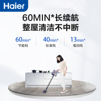 海尔(Haier) 海尔无线吸尘器家用小型大吸力车载手持式吸尘拖地一体机宠物吸毛HZ-G581B