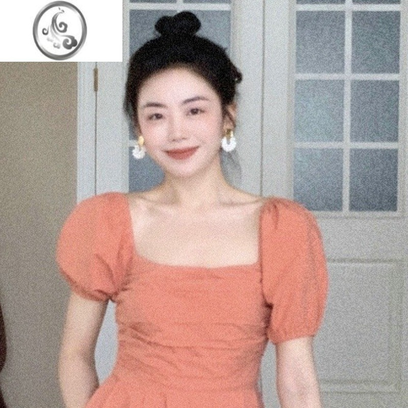 JiMi珍珠法式耳环女高级感耳钉轻奢耳坠复古耳夹无耳洞大圆脸适合耳饰
