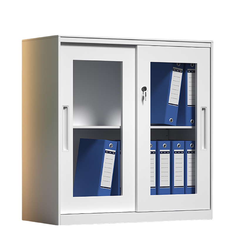 智叶舟玻璃矮柜移门900*400*925mm台高清大图