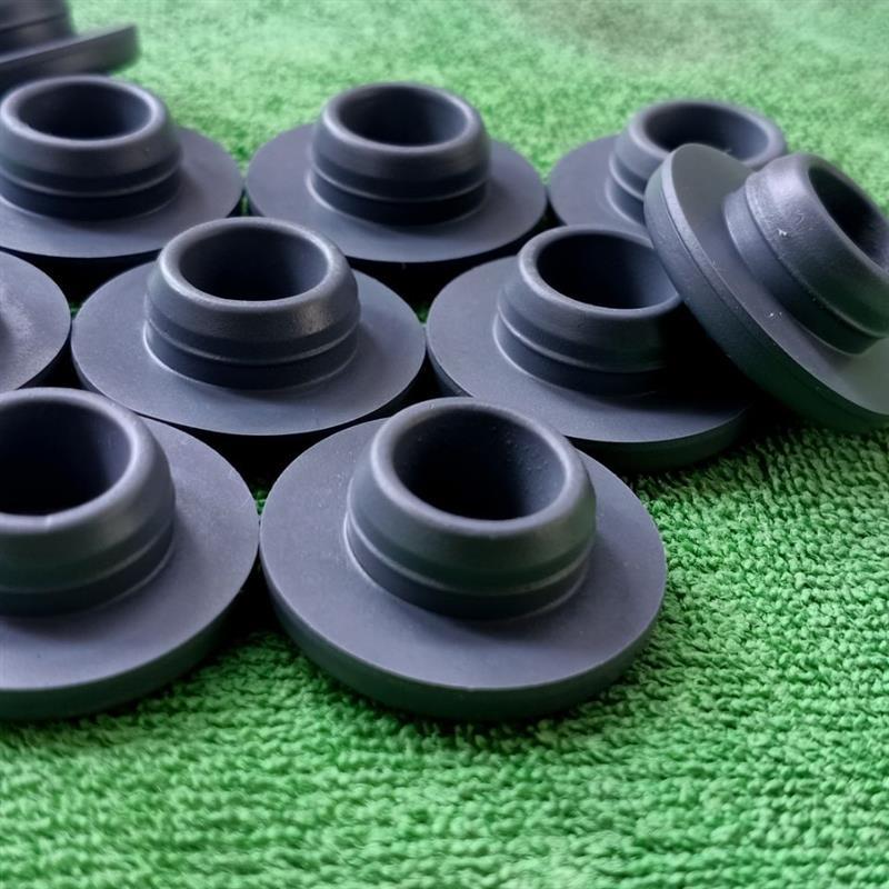 盐水瓶塞橡胶塞翻口塞黑白胶塞盐水瓶塞141924橡t胶塞密封塞