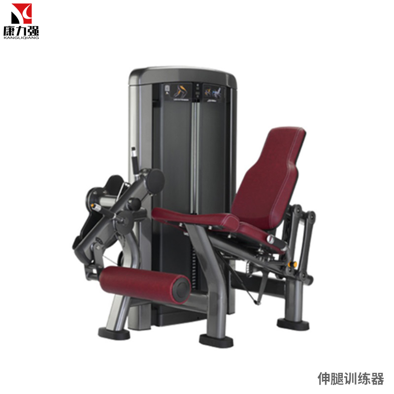 康力强LS511商用坐式腿部伸展踢腿股四头肌肉专项训练局部型力量器械高清大图