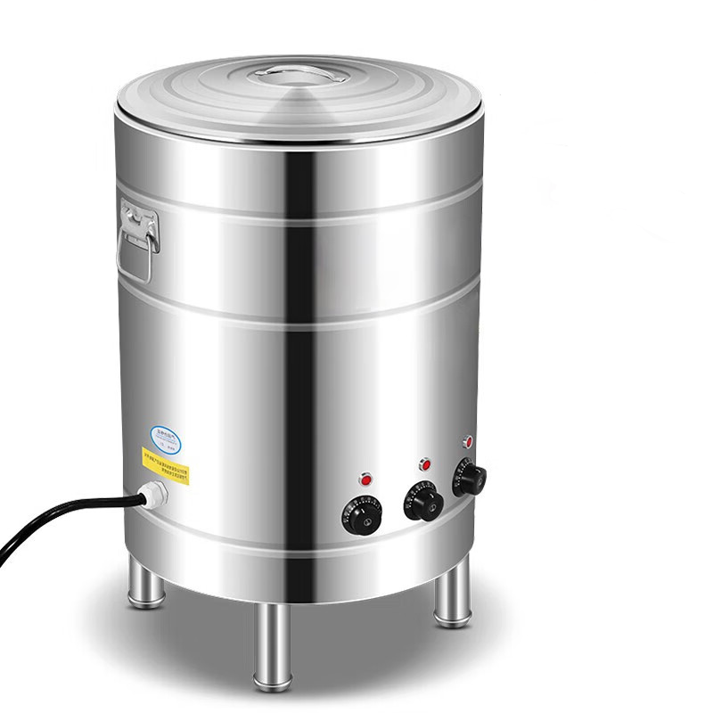 乐创(lecon)商用煮面桶 220/ 380v 多功能不锈钢煮面炉麻辣烫锅卤煮桶(电热盘)LC-J-BWT400P高清大图