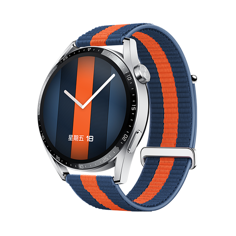 华为HUAWEI WATCH GT 3 JPT-B29(蓝橙编织表带) 46mm华为手表