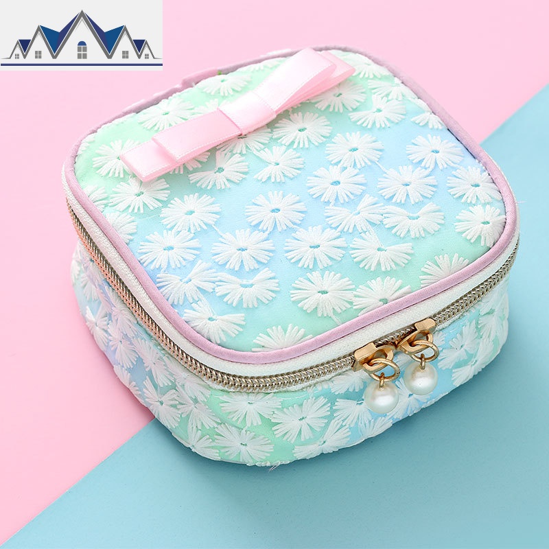 大容量卫生巾收纳包 可爱便携装姨妈巾袋子放卫生棉m巾的月事小包 三维工匠