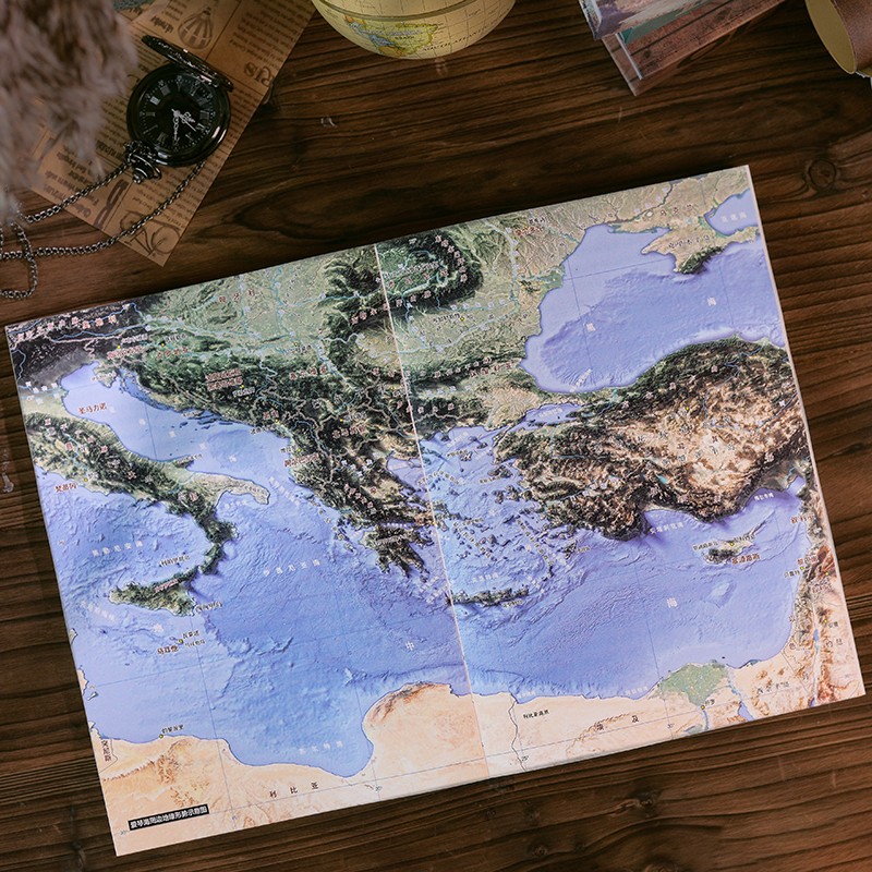 [赠专享番外小册子]地图里的人类史 温骏轩新作 人类简史 世界历史书籍 世界通史 人类的故事 地缘政治关系 磨铁文化 新高清大图