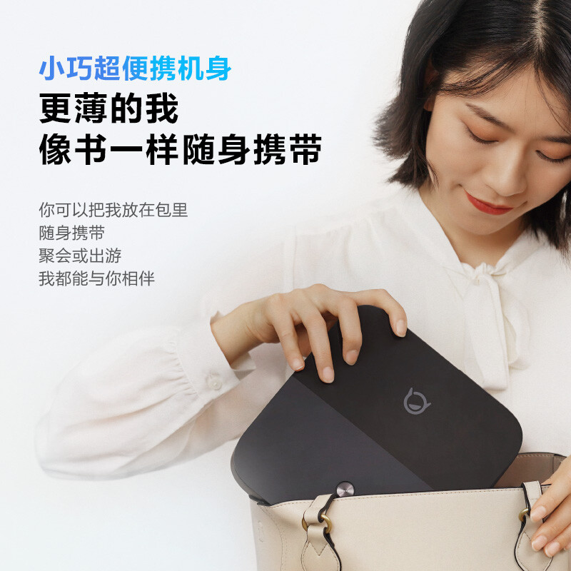 联想小新520 智能投影仪 家用投影仪 卧室办公投影机 手机投影 家庭影院 客厅手机投屏同屏 黑色 850流明 超薄机身 VIfa智能音响 自动对焦 梯形校正高清大图