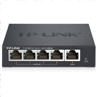 TP-LINK TL-R470GP-AC 家用大户型POE路由器网线供电4口迷你全千兆高速商用企业级标准48V监控办公电脑组网行为管理无线AP管理POE交换机一体机tplink