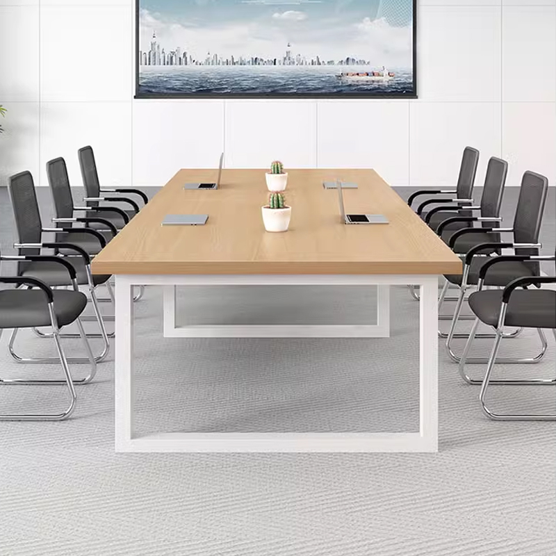 中豫鑫泽 ZYXZ5030147 会议桌简约现在长方形办公室小型会议桌 3.0米单桌高清大图