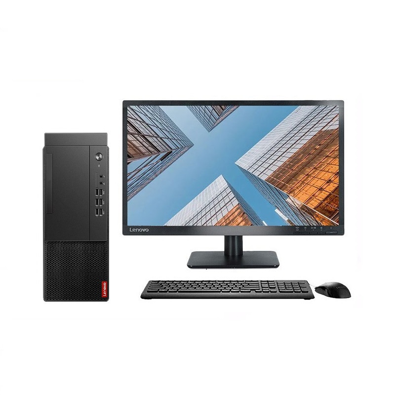 联想台式电脑启天M450(I5-13500/16G/1T+256G固态/Win11/23.8显示器三年)