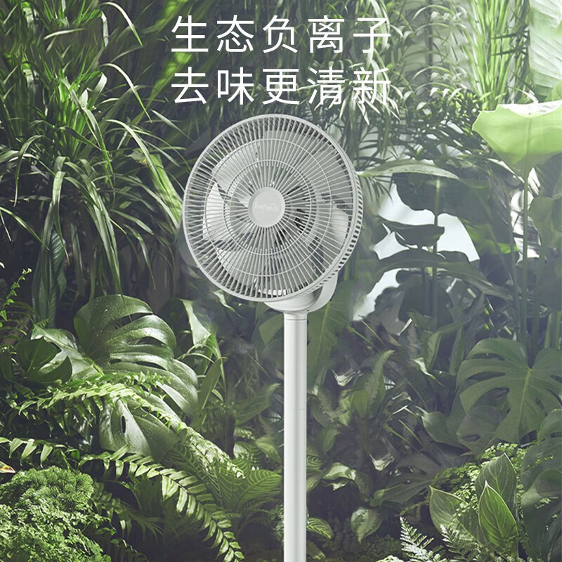 科西(KEHEAL) 空气循环扇静音电风扇台立式变频遥控节能家用落地风扇 R6[升级款]