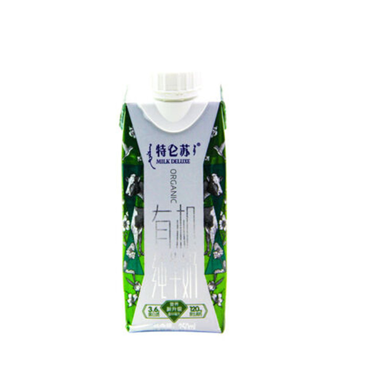 居家食用有机纯牛奶 250ml