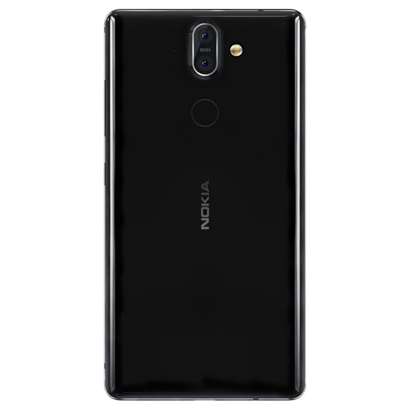 NOKIA/诺基亚8sirocco智能手机 移动联通电信4G全网通智能手机 4G单卡 6GB+128GB 黑色