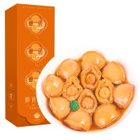 裕百年 即食鲍鱼罐头4-6只装160g*3 熬制鲍鱼汁海鲜水产熟食港式红烧鲍鱼干货海味礼盒装