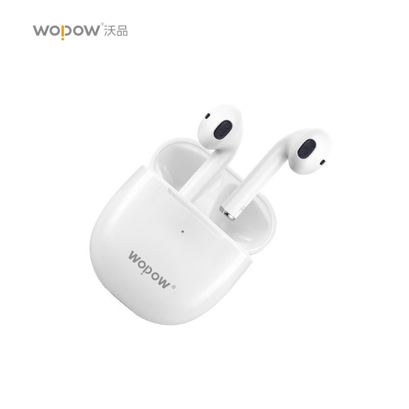 沃品(WOPOW)TWS蓝牙耳机 半入耳式游戏运动适用于苹果安卓手机 TWS07高清大图