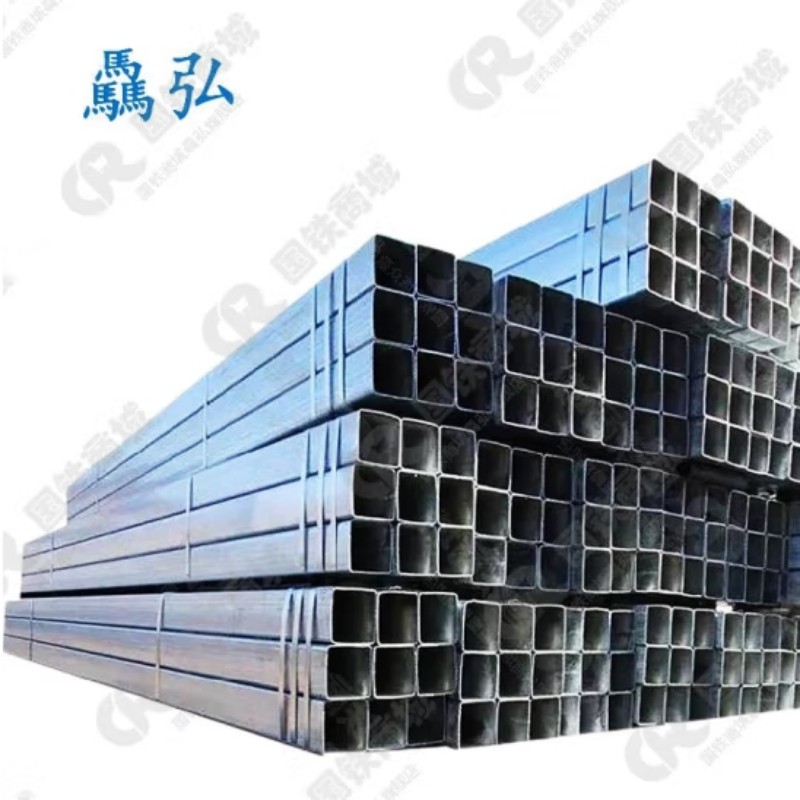 驫弘 焊接方型钢管钢材 镀锌方管 60*60*4.0mm kg高清大图