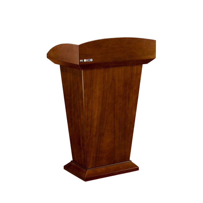 广亿隆多媒体讲台学校演讲台活动发言台定制