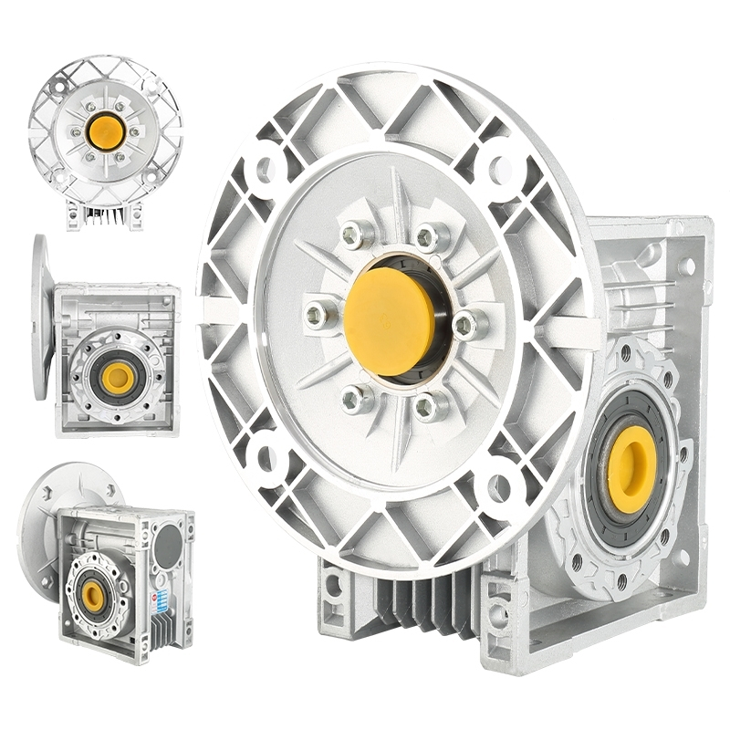 rv蜗轮蜗杆古达变速器立式减速机小型微型伺服步进调速减速电机齿轮箱