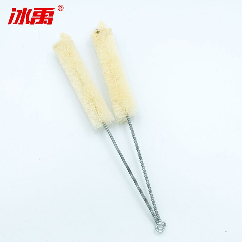 冰禹 BY-28 试管刷 试管清洗刷 比色管刷 试管刷 毛刷 器械刷 刷子 4#直径1.7cm(5把)