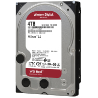 西部数据(WD)红盘 4TB SATA6Gb/s 256M 台式机硬盘(WD40EFAX) 4T 网络存储NAS硬盘