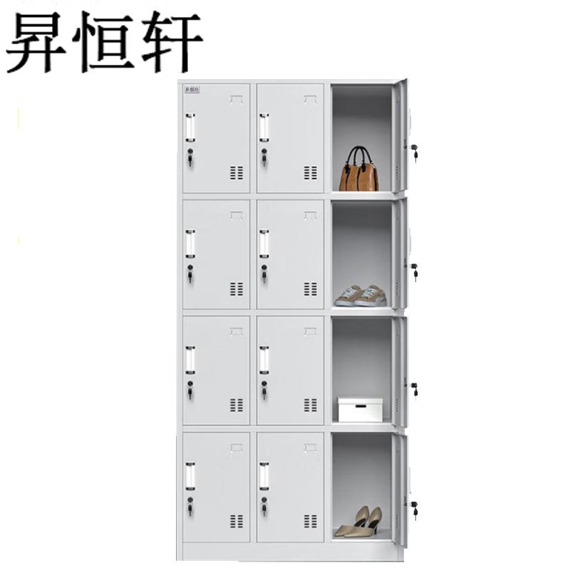昇恒轩 更衣柜 碗柜 文件柜 12格 SHX-126W 个(普通款)高清大图