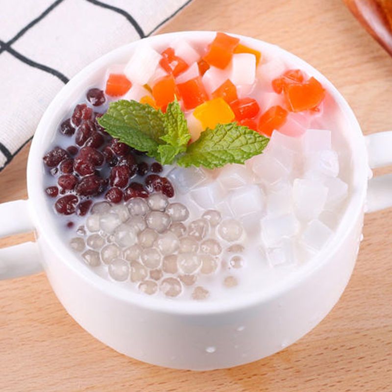 再乐原味椰果果粒肉珍珠奶茶专用小袋装椰果粒水晶果奶茶甜品原料椰果