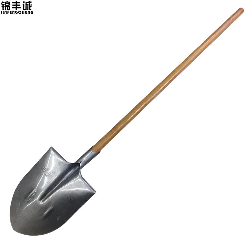 锦丰诚 木柄尖锹 1.5米 把高清大图