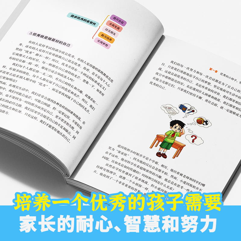 [高品3册]孩子你为什么要优秀+自律改变命运+领导力 [正版]书籍孩子 你为什么要 唤醒孩子内驱力 解决成长的困惑 用努高清大图