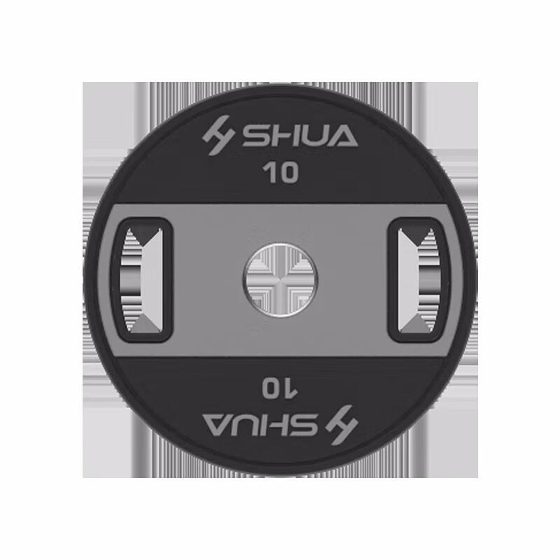 舒华SH-G10KG健身器材健身房器械杠铃片 10kg 单位:个