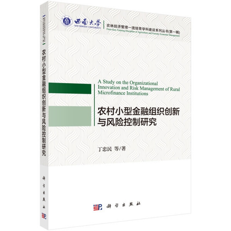 [正版]书KX 农村小型金融组织创新与风险控制研究9787030573339科学丁忠民高清大图