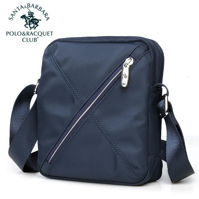圣大保罗POLO 男士单肩斜跨布 竖款休闲男 2019新款 正品 学生礼物 新年礼物