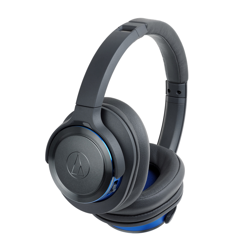 Audio Technica/铁三角 ATH-WS660BT BGD黑金色重低音蓝牙无线头戴耳机三玖耳机