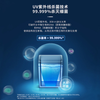 沁园 (TRULIVA )饮水机家用净水器台式直饮即热免安装净饮一体机 LRD5931-5D