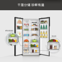 Haier海尔冰箱 对开门风冷无霜干湿分储双变频净味超薄家用540升大容量双温双控对开门双门电冰箱BCD-540WDGI