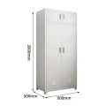 内务柜宿舍铁皮柜更衣柜储物柜两门物品柜900*500*2000mm