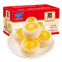 港荣蒸蛋糕蒸蛋挞2kg 苏宁自营零食整箱宿舍耐吃营养早餐糕点小面包