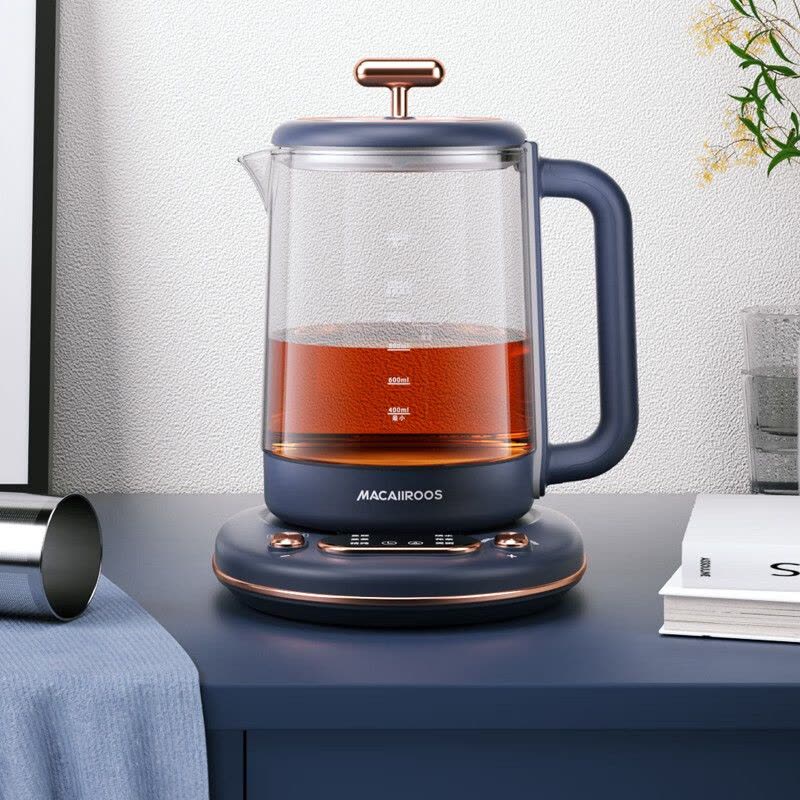 迈卡罗(MACAIIROOS)MC-YS156养生壶煮茶器煮茶壶电水壶烧水壶多功能加厚玻璃花茶壶药膳壶图片