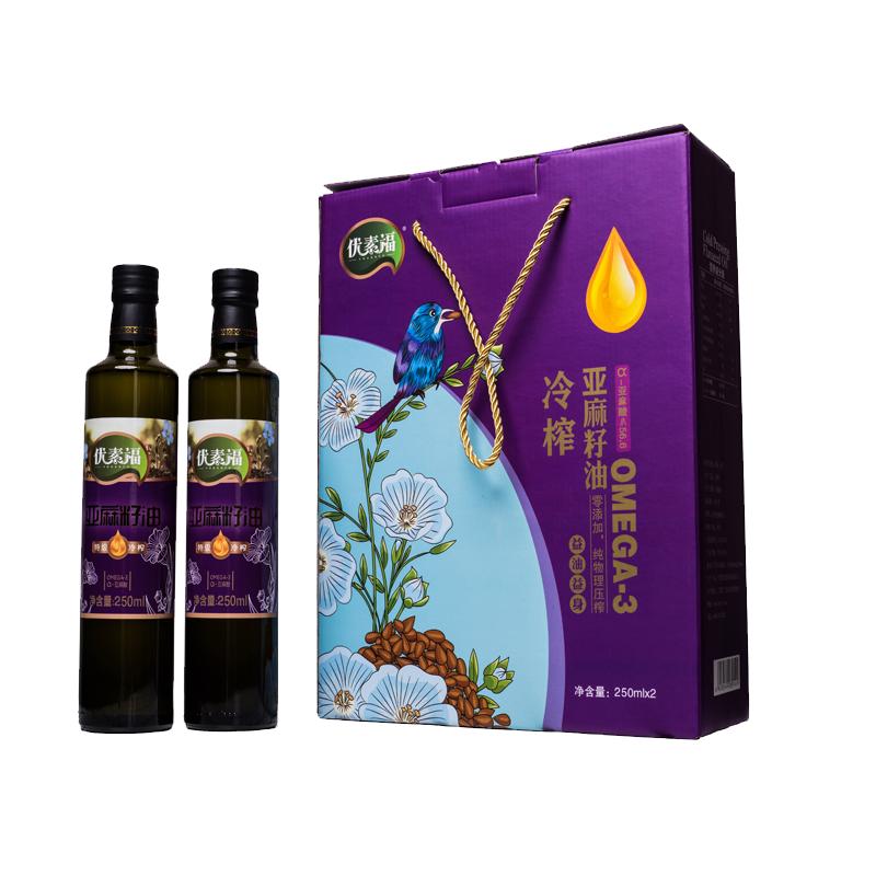 优素福特级冷榨亚麻油250ml*2