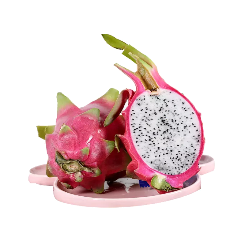 [西沛生鲜]进口白心火龙果 净重3斤装 单果300-500g高清大图