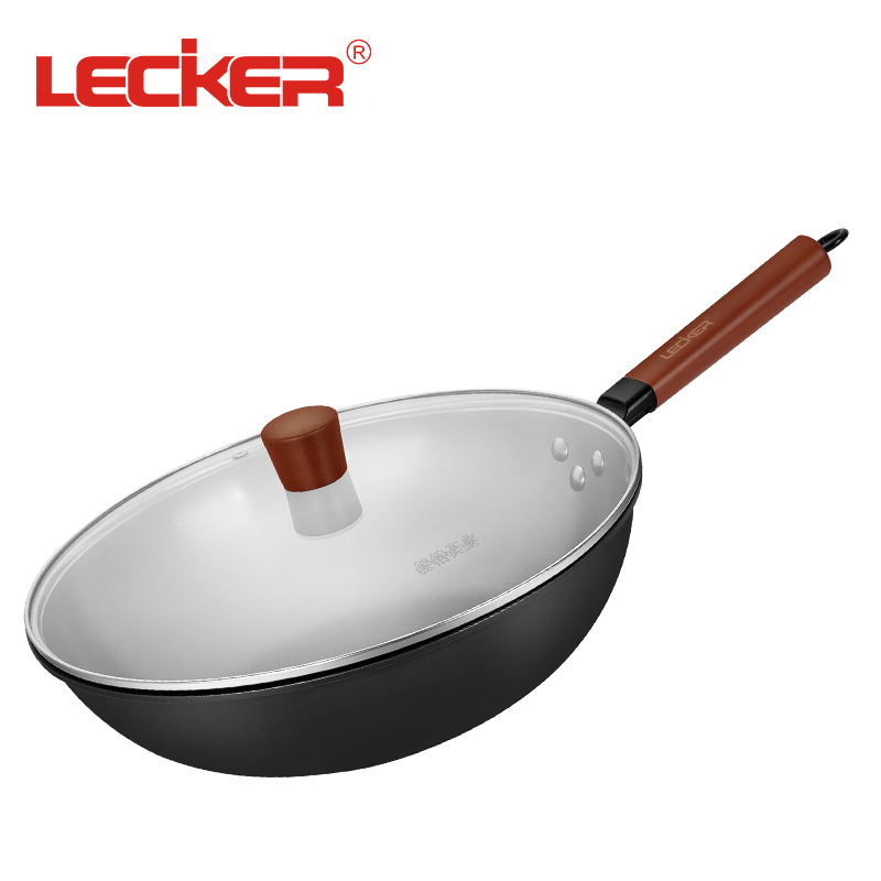 乐克尔(Lecker)真不绣炒锅 KR-889