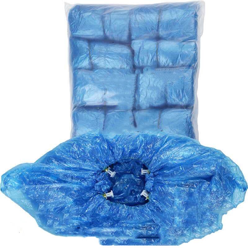 敏胤 LM003 鞋套机T字专用鞋套100个/包 颜色:蓝色图片