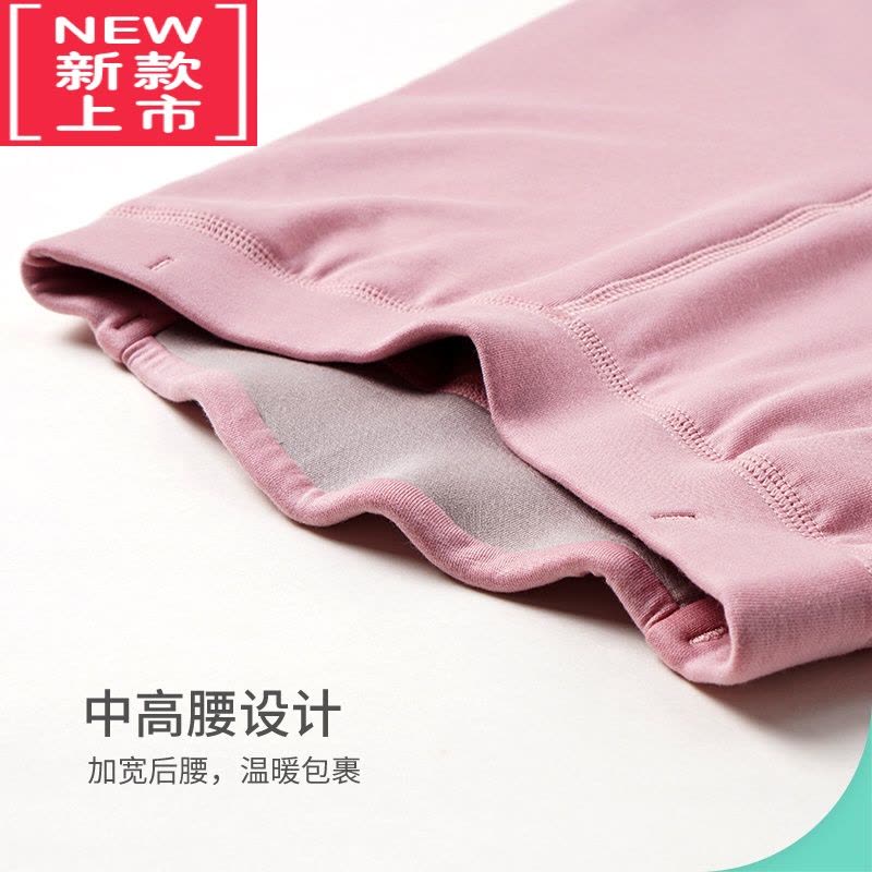 可莉允女童保暖裤内穿三层加厚棉裤中大童冬季裤10岁女孩图片