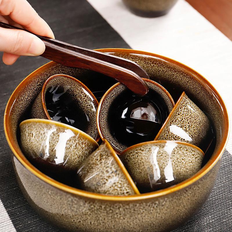 家柏饰(CORATED)窑变功夫茶具整套家用客厅天目釉建盏办公会客陶瓷茶壶茶杯
