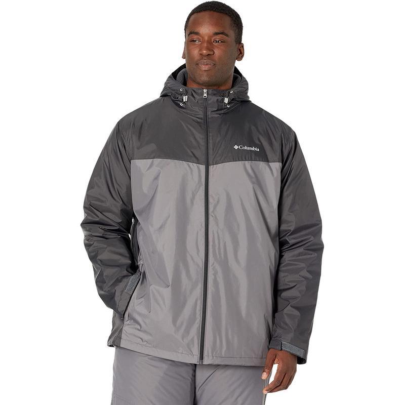 哥伦比亚columbiaglennaker64夏尔巴衬里户外运动休闲冲锋衣夹克