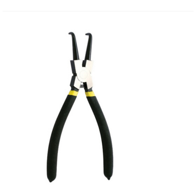 史丹利（STANLEY）德式孔用弯嘴卡簧钳9“ 84-448-23