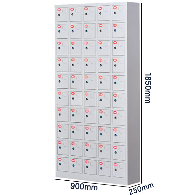 芙瑞塔手机存放柜 工具柜50门台