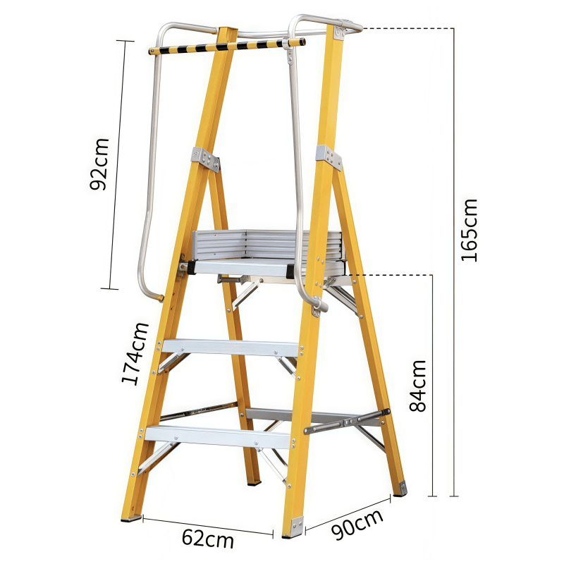 鑫木樽梯子62*90*165cm个高清大图